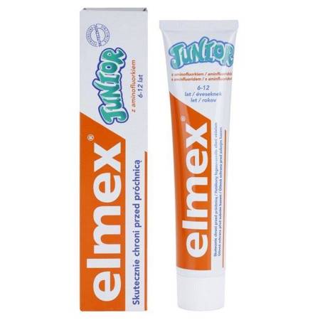 Elmex Junior Pasta Do Zębów Dla Dzieci 7-12lat